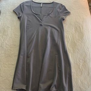 ZSUPPLY Purple/ gray dress